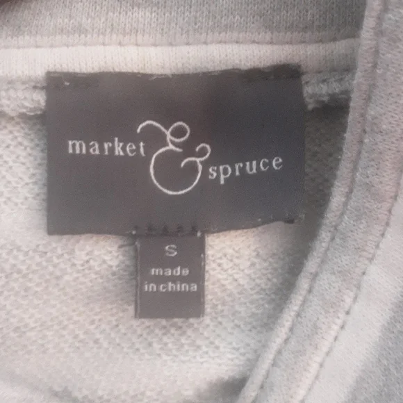 Stitchfix Market & Spruce Moto Zippered Cardigan Sz S - Picture 7 of 8